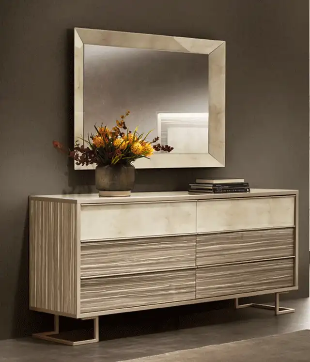 dressor with mirror
