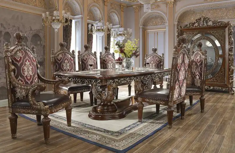luxurious dining room sets
